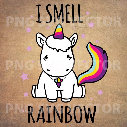 I smell rainbow svg