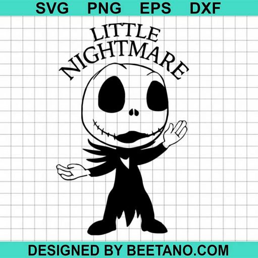 Little Jack Skellington svg
