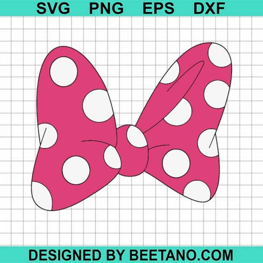 Minnie mouse bow SVG