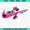 Minnie Mouse Nike Just Do It Svg