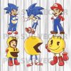 Mario Sonic Pacman Svg