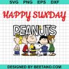 Happy Sunday Peanuts Snoopy Svg