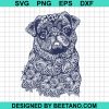 Pug Mandala