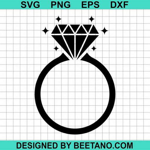 Diamond ring SVG
