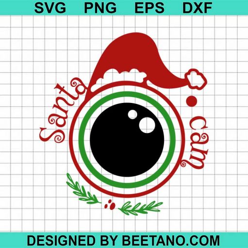 Santa Cam Svg