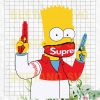 Simpson Supreme Svg