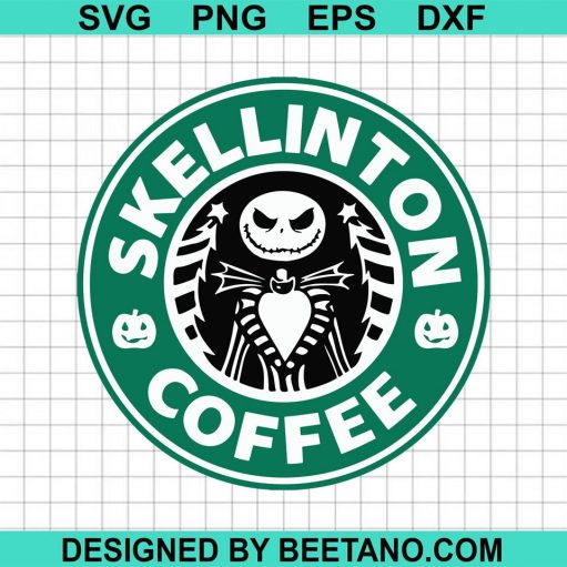 Jack Skellington Starbucks Coffee Logo