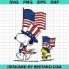 Snoopy 4Th July Svg