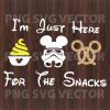 I'M Just Here For The Snacks Svg, Mickey Star War Svg, Mickey Head Star War Bundle Svg, Star War Clipart, Star War File For Cricut, Star War Bundle Cutting File