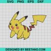Pikachu Embroidery Design