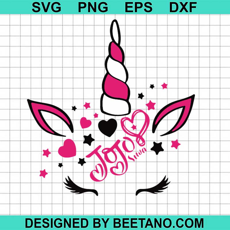 JoJo Siwa unicorn SVG, JoJo Bow SVG, JoJo Siwa svg, JoJo Siwa, JoJo Bow