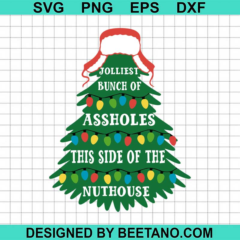 Jolliest Bunch Of Christmas Vacation SVG Griswold Christmas Tree SVG 