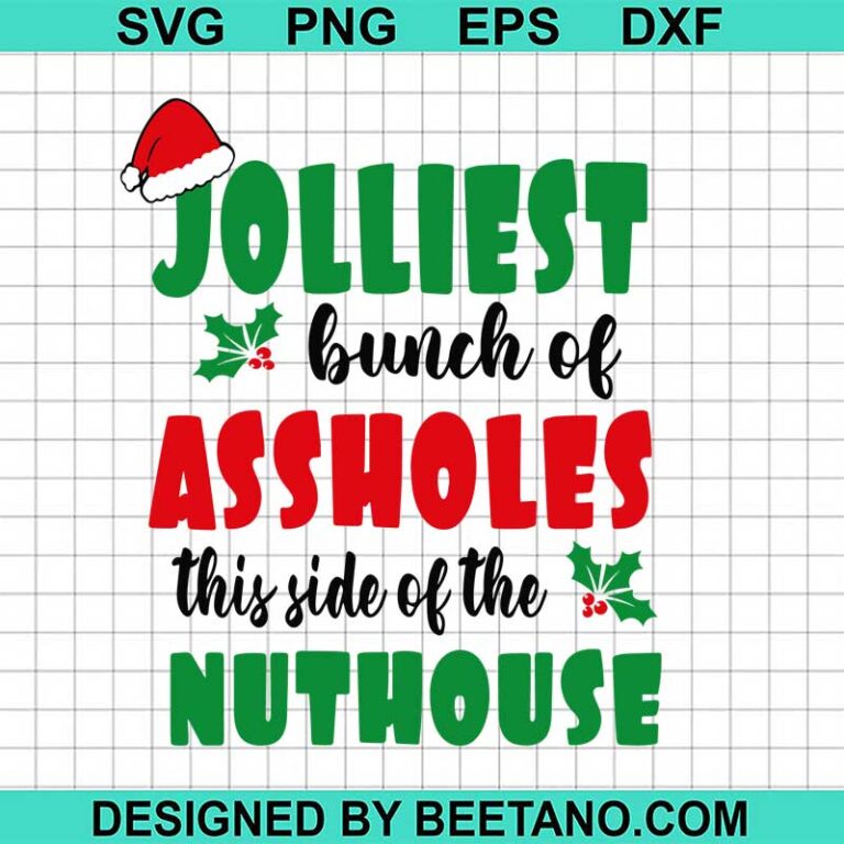 Jolliest bunch of christmas vacation SVG cut file for cricut make craft ...