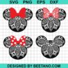 Mickey Head Mandala Svg