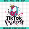 Tiktok Princess Svg