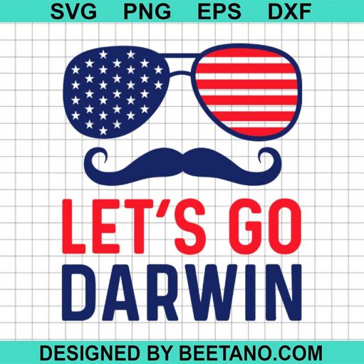 Let’s Go Darwin Svg, Anti Biden Let’s Go Darwin Svg