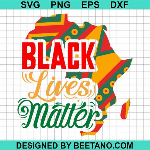 African American Black Lives Matter Svg