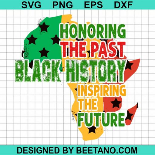 Black History Inspiring The Future Svg
