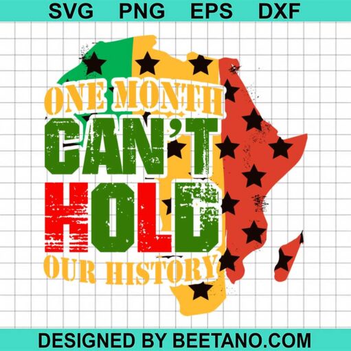 One Month Can'T Hold Our Story Svg
