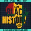 I Am Black History Svg