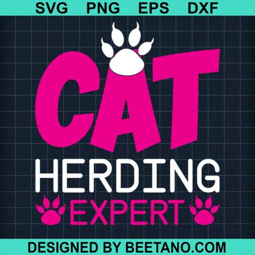 Cat Herding Expert Svg