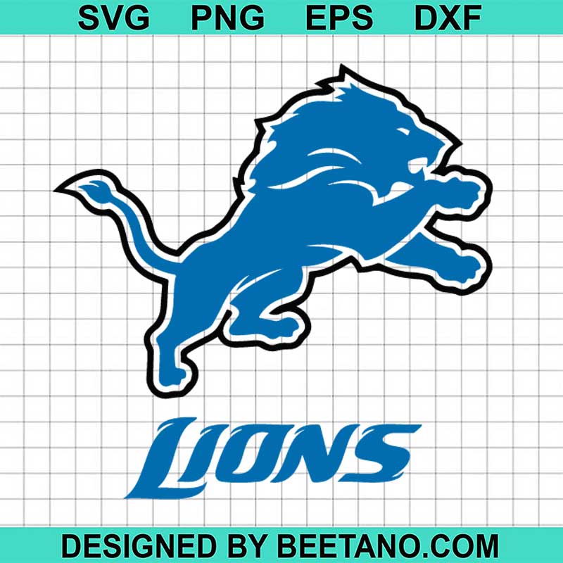 Detroit Lions logo SVG, Detroit Lions SVG, Football SVG