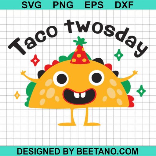 Taco twosday SVG