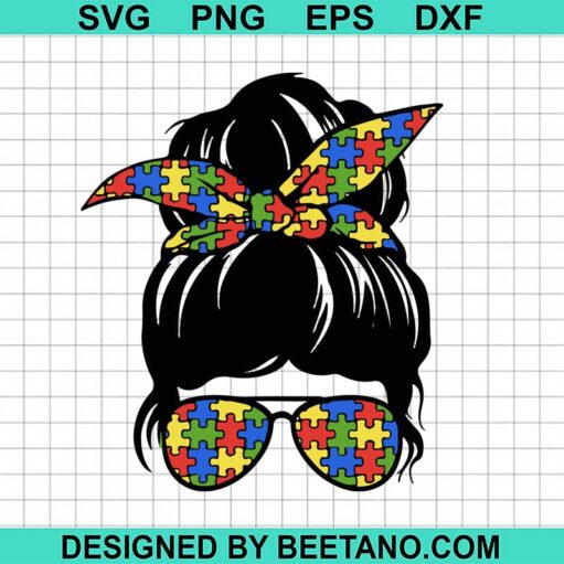 mama autism SVG