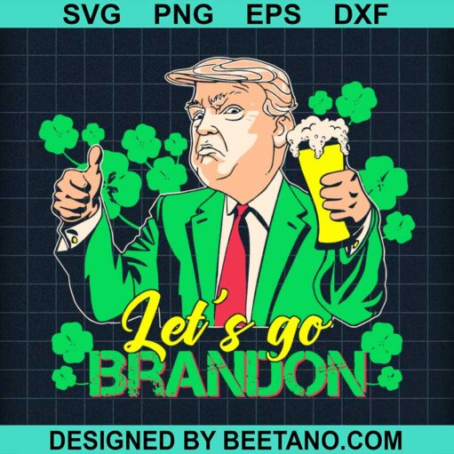 Let's go brandon Donald trump SVG