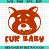 Turning Red Fur Baby Svg