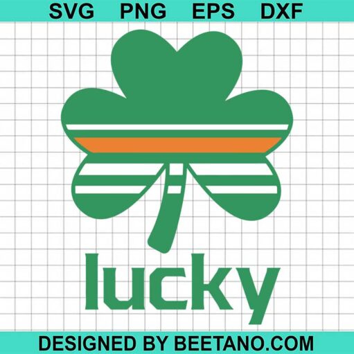 Lucky Four Leaf Clover Addidas Logo Svg