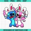 Stitch Couple Bunny Easter Svg