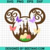 Mickey Ears Easter Egg Svg