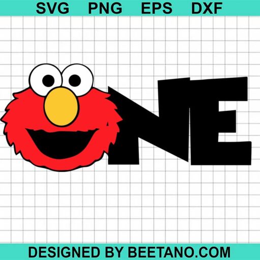 Elmo sesame street One SVG