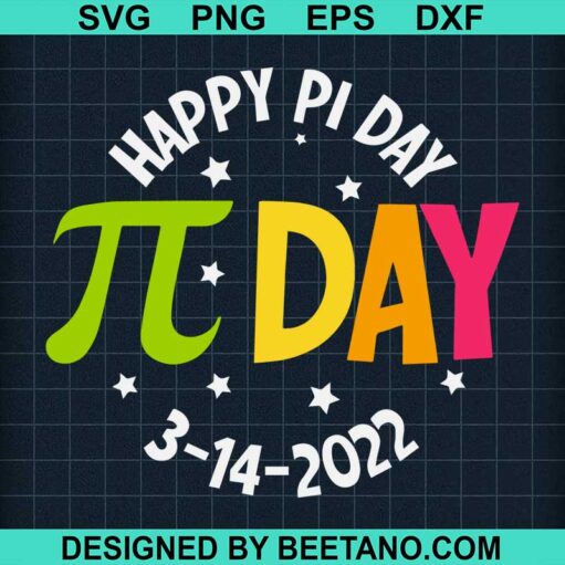 Happy Pi Day Svg