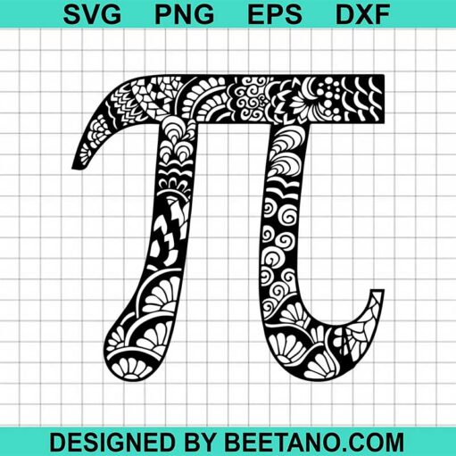 Pi Mandala Svg