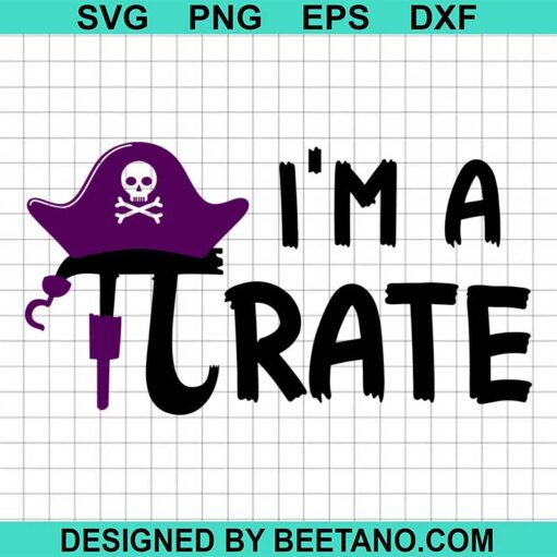 I'M A Pirate Svg