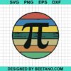 Pi Vintage Svg