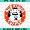 Turning Red Panda Starbuck Coffee Svg