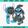 Stitch Bunny Easter Svg