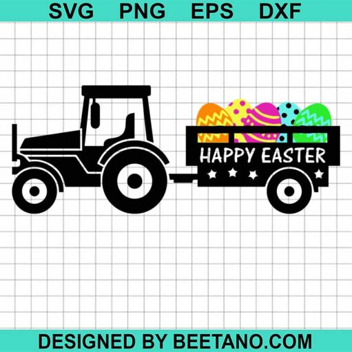 Truck Car Easter Egg Svg