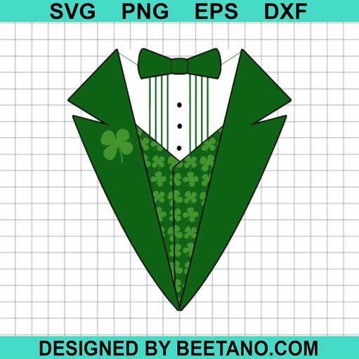 Leprechaun Tuxedo Svg
