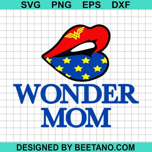 Wonder Woman Mom Svg