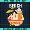 Beach More Worry Less Svg