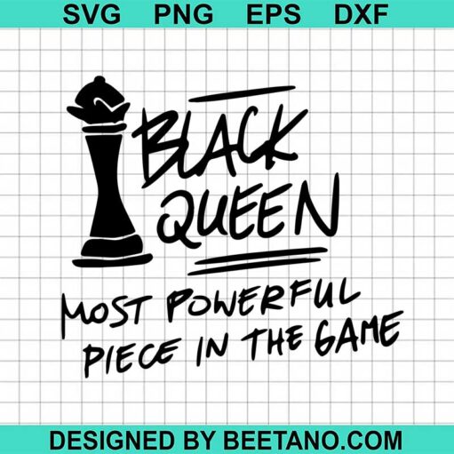 Black Queen Chess Svg