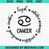 Cancer Astrology Svg