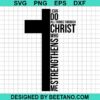 I Can Do All Things Through Christ Who Strengthens Me Svg