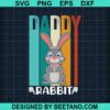 Daddy Rabbit Svg