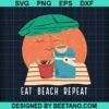 Eat Beach Repeat Svg