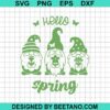 Hello Spring Gnomes Svg